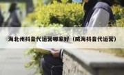 海北州抖音代运营哪家好（威海抖音代运营）