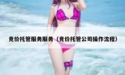 竞价托管服务服务（竞价托管公司操作流程）