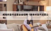 咸阳抖音代运营企业招聘（西安抖音代运营公司）