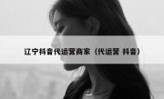 辽宁抖音代运营商家（代运营 抖音）