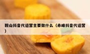 鞍山抖音代运营主要做什么（赤峰抖音代运营）