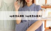 up主怎么涨粉（up主怎么能火）