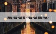 海阳抖音代运营（抖音代运营做什么）