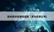 深圳竞价托管代运营（竞价托管公司）