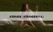 点赞的成语（点赞的成语有什么）