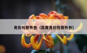 竞价托管外包（百度竞价托管外包）