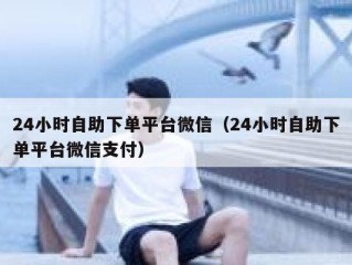 24小时自助下单平台微信（24小时自助下单平台微信支付）