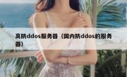 高防ddos服务器（国内防ddos的服务器）