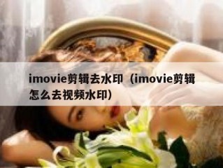 imovie剪辑去水印（imovie剪辑怎么去视频水印）