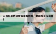 云南抖音代运营商家有哪些（曲靖抖音代运营）