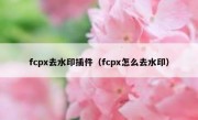 fcpx去水印插件（fcpx怎么去水印）