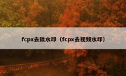 fcpx去除水印（fcpx去视频水印）